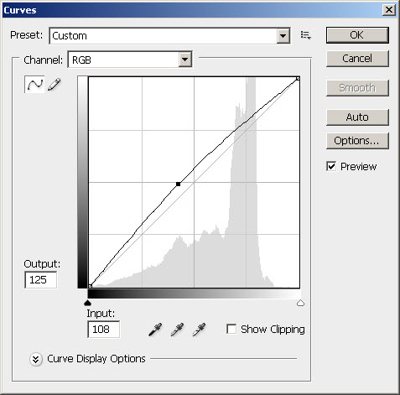 Free photoshop tutorial Adjusting the curves makeup 