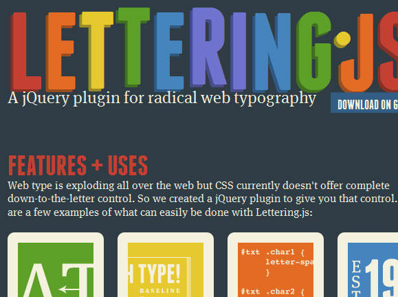 A jQuery plugin for creating responsive typography. 