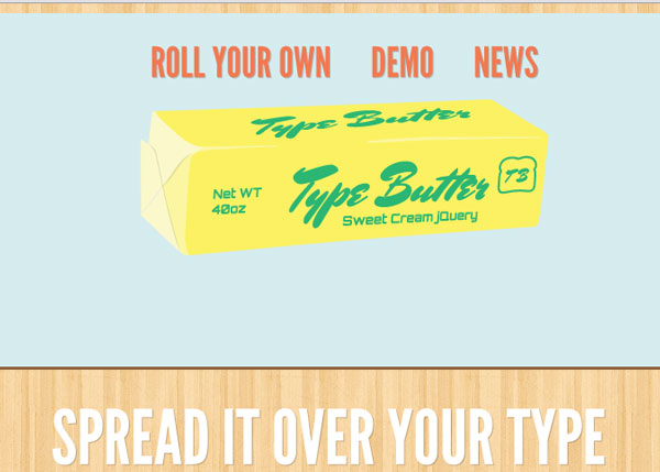 Type Butter is one of the many jQuery typography plugins.