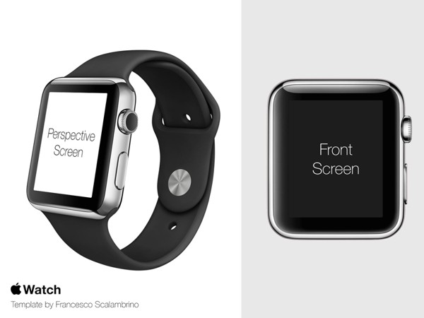 Apple Smartwatch Mock-up Set