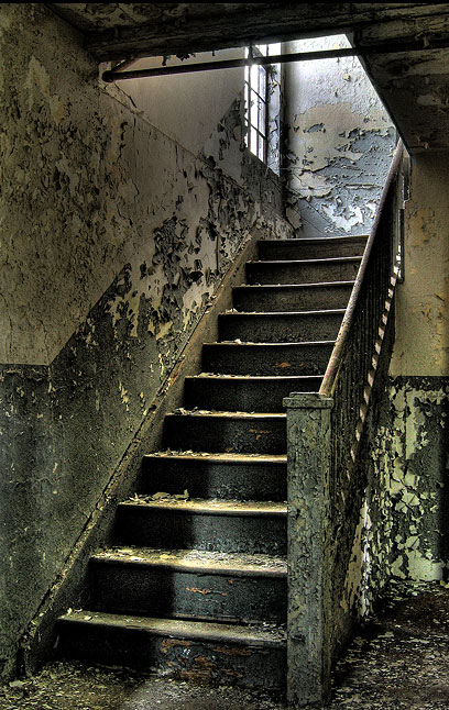 stairs urban decay photography