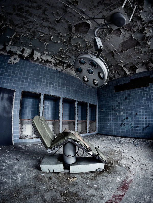 hospital urban decay photography