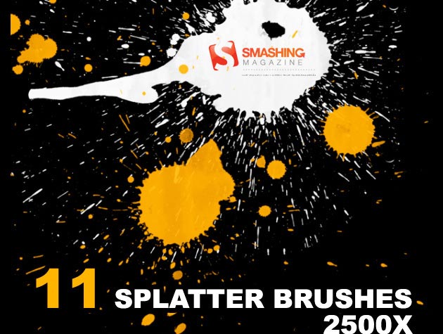 Blood Splatter Brushes Photoshop