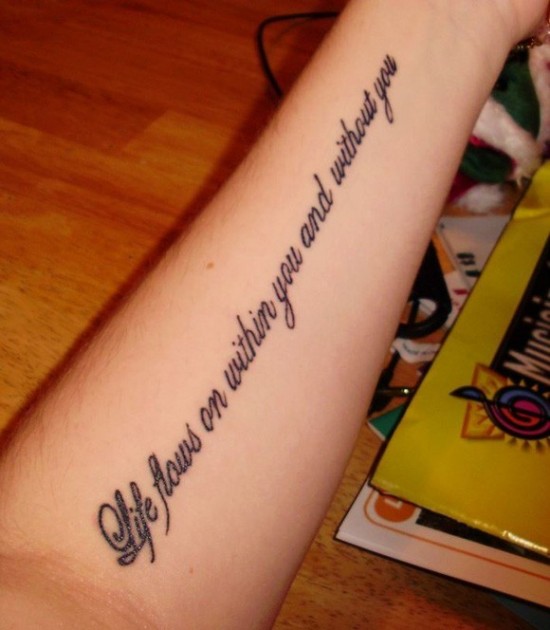 77 Best Tattoo Quotes with Examples