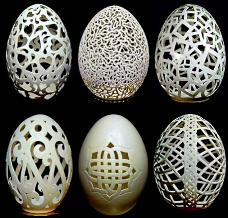 Egg Art: How Wen Fuliang Turns Useless Eggshells into Pricelss Art Pieces