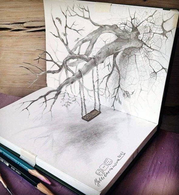 The Very Best 3D Pencil Sketch Art