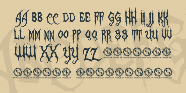 77+ Free Zombified Tattoo Font Idea Tattoo