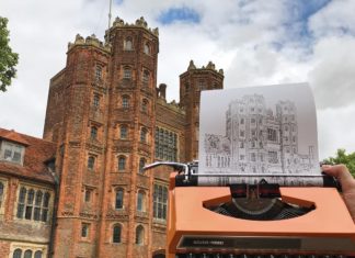 James Cook Is Using His Typewriter to Create Amazing Illustrations