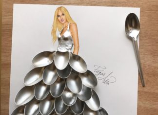 Edgar Artis is Creating Charming Fashion Illustrations with Found Objects