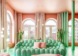 Dmitry Reutov’s Interior Design Projects are Bursting with Color