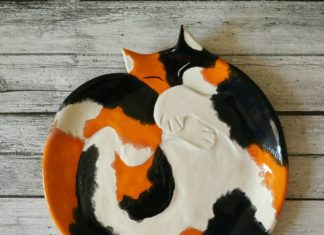 Tatiana Gavrilova’s Cat Plates are Puurfect for Feline Lovers