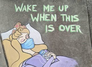 Casey Drake is Spreading Hope Through Pop Culture-Inspired Chalk Art
