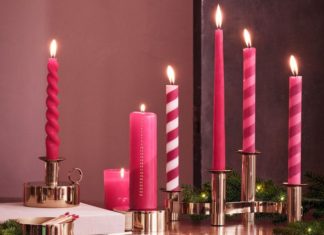 H&M Home is Putting Candy Cane Decorations on the Map This Holiday Season
